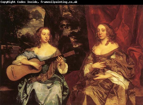 Sir Peter Lely Two Ladies of the Lake Family
